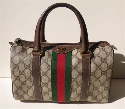 vintage gucci bag 1980s|old style vintage gucci bag.